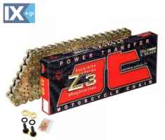 Αλυσίδα JT Z3 X-Ring 525 Νίκελ-Χρυσή 124 Links JTC525Z3GS112RL