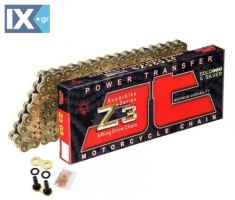 Αλυσίδα JT Z3 X-Ring 525 Νίκελ-Χρυσή 118 Links JTC525Z3GS118RL