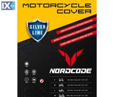 Κουκούλα Μοτοσυκλέτας Nordcode Silver Line XL NORXL1COV03