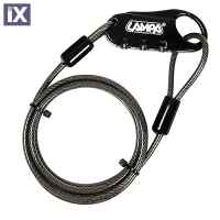 Κλειδαριά Συρματόσχοιχο Για Κράνος Lampa 90596