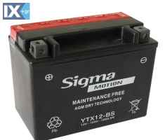 Μπαταρία μοτοσυκλέτας INTACT YTX12-BS Gel 10Ah INYTX12BS