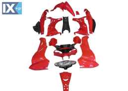 Σετ Κουστούμι Πλαστικά Κόκκινο Για Yamaha Crypton R-115 37504