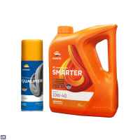Πακέτο Repsol Smarter Ημι-συνθετικό 10W-40 Μαζί Με Λιπαντικό Σπρέι Αλυσίδας REPSOL-4L-CHAIN-KIT