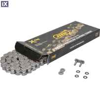 AFAM Αλυσίδα κινήσεως 520XMR3 114L XS-RING Reinforced Black A520XMR3114L