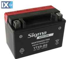 Μπαταρία Μοτοσυκλέτας Sigma YTX9-BS 8Ah SB-YTX9-BS