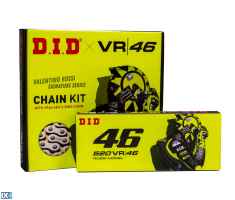 Σετ Κίνησης DID-JT  VR46 Για KTM Duke II DID520VR46118-DUKE