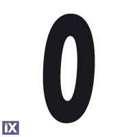 Αυτοκόλλητο Lampa Spell-It Μαύρο Χρώμα Νo0 90391