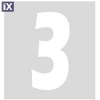 Αυτοκόλλητο Lampa Spell-It Λευκό Χρώμα Νo3 90373