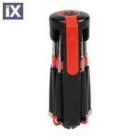 Πολυεργαλείο Lampa Με 8 Κατσαβίδια Και Φως LED 65974