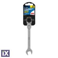 Κλειδί Γερμανοπολύγωνο Lampa Σπαστό Με Καστάνια Από Χρώμιο-Βανάδιο CRV 21mm 59563