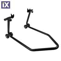 Σταντ Πίσω Τροχού Μοτοσυκλέτας Lampa Μαύρο Με Αντάπτορες 4 Ροδάκια 90048