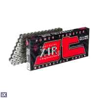 Αλυσίδα Κινήσεως Μοτοσυκλέτας JT 520 X1R3 Νίκελ χ 118 Links JTC520X1R3NN118DL