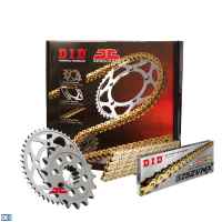Σετ Γρανάζια-Αλυσίδα κινήσεως DID-JT για BMW S1000 XR 15-19 Χρυσή Αλυσίδα X `ring (ZVM-X G&G) KDID-QBS1000XRZVMXGG
