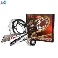 Σετ Γρανάζια-Αλυσίδα κινήσεως DID-JT για Honda CB 500X-D `13-`14 - Μαύρη Αλυσίδα O`Ring  QHCB500XDV51