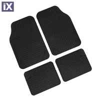 Πατάκια Αυτοκινήτου Σετ Lampa Universal Drena 4 Τεμ. Μαύρα 26507