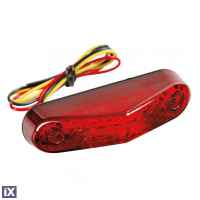 Πίσω Φανάρι Lampa Moto Nova 12V 9Led Κόκκινο 3 Χρήσεων 9048.4-LM