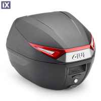 Βαλίτσα GIVI C30N 30 Λίτρα Με Κόκκινο Ανακλαστικό C30N
