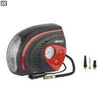 Κομπρεσέρ Αέρος Amio Ελαστικών 12V 100psi 7bar LED Φακός 02182/AM
