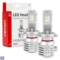 Λάμπες LED Σετ AMIO H7 10-16V 40W 6.500K 4400lm (Με Ψύκτρα) X1  2ΤΕΜ. 02966