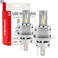 Σετ Λάμπες LED Amio H4 10-16V 72W 6.500K 7920lm CANBUS  2ΤΕΜ. 02972
