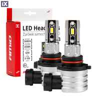 Λάμπες LED Σετ AMIO HΒ3 H-SERIES 9>18V 42W 6500K 3600lm +200% CSP LED 2 TEM.  03334