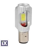 Λάμπα LED S2 9-32V 35/35W BA20d 2SMDx12chips 680lm (Διπλής Πολικότητας - CAN-BUS) 1ΤΕΜ. 58398