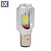 Λάμπα LED S2 9-32V 35/35W BA20d 2SMDx12chips 680lm (Διπλής Πολικότητας - CAN-BUS) 1ΤΕΜ. 58398