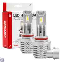 Λάμπες LED Σετ AMIO HΒ4 9006 10-16V 40W 6.500K 4400lm (Με Ψύκτρα) X1 2ΤΕΜ. 02969