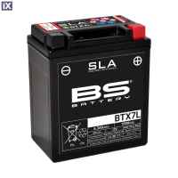 Μπαταρία Μοτοσυκλέτας  SLA BS Battery BTX7L ( YTX7L-BS ) 6.3Ah BS-BTX7L
