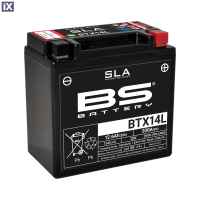 Μπαταρία Μοτοσυκλέτας BS Battery BTX14L SLA 12.0Ah 300760