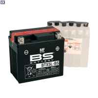 Μπαταρία Μοτοσυκλέτας BS Battery BTX5LBS (YTX5L-BS) 4.0 Ah 300618