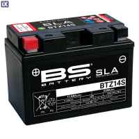 Μπαταρία Μοτοσυκλέτας SLA BS Battery BTZ14S ( YTZ14S ) 11.8Ah 300638-1