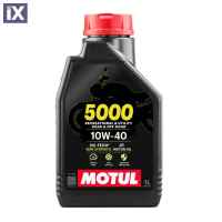 Λάδι κινητήρα μοτοσυκλέτας MOTUL 5000 10W-40 MA2 1L 104054