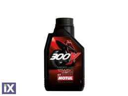 Λάδι κινητήρα μοτοσυκλέτας συνθετικό MOTUL 300V 15W-50 1λτ 104125