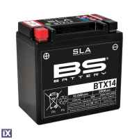 Μπαταρία Μοτοσυκλέτας Honda BS SLA BTX14 12.6Ah  31500-HP0-505HE