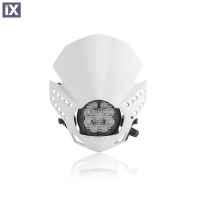 Acerbis Fulmine Led Μάσκα Φανάρι Άσπρο  22772.030
