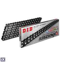 Αλυσίδα Κινήσεως DID 525 ZVM-X2 x 124 Links Μαύρη Γυαλιστερή 525ZVMX-BLACK124