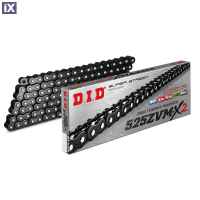 Αλυσίδα Κινήσεως DID 525 ZVM-X2 x 118 Links Μαύρη Γυαλιστερή 525ZVMX-BLACK118