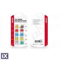 Ασφάλειες AMIO Standard Διάφορες Σε Καρτέλα 01138/AM