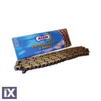 AFAM A520MX4-G120L Super Ενισχυμένη Αλυσίδα 520 για Off-Road Χρυσή 120L  A520MX4-G120L