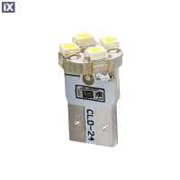 Λάμπα LED M-Tech T10 W5W 12V W2,1x9,5d Καρφωτή Ακάλυκη 1 Tμχ L069W/MT