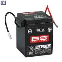 Μπαταρία Μοτοσυκλέτας SLA BS Battery 6N4-2A-4/A-4 SLA BS-6N4-2A-4/A-4 SLA
