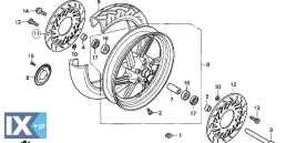 Γνήσια δισκόπλακα HONDA εμπρός δεξιά για CBF600 45251-MER-D01