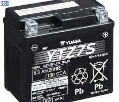 Γνήσια μπαταρία HONDA YTZ7S για ANF125, CBR1000RR, CBR125, VTR250, XL125V 6.3 Ah 31500-HP1-601