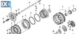 Γνήσιοι δίσκοι συμπλέκτη HONDA  XL1000V (04-10) 22201-MBT-F20