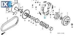 Γνήσιες σιαγώνες φυγοκεντρικού HONDA για SCV100 LEAD 22535-KPL-902