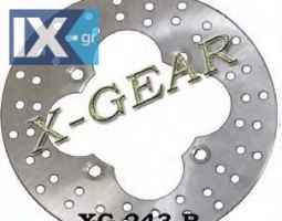 Δισκόπλακα πίσω X-GEAR KAWASAKI ZZR 600 90-06 / EJ 650 02 XG243r