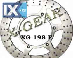 Δισκόπλακα εμπρός X-GEAR HUSABERG FE 400 98-99 / HUSQVARNA TE 350 92-96 XG198f