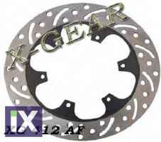 Δισκόπλακα εμπρός X-GEAR  DERBI X-RACE 50 04-09 XG412F