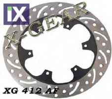Δισκόπλακα εμπρός X-GEAR  DERBI X-RACE 50 04-09 XG412F